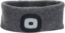 Load image into Gallery viewer, Headlightz® Headband - Knit - Gray
