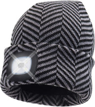 Load image into Gallery viewer, Headlightz® Beanie - Knit - Herringbone
