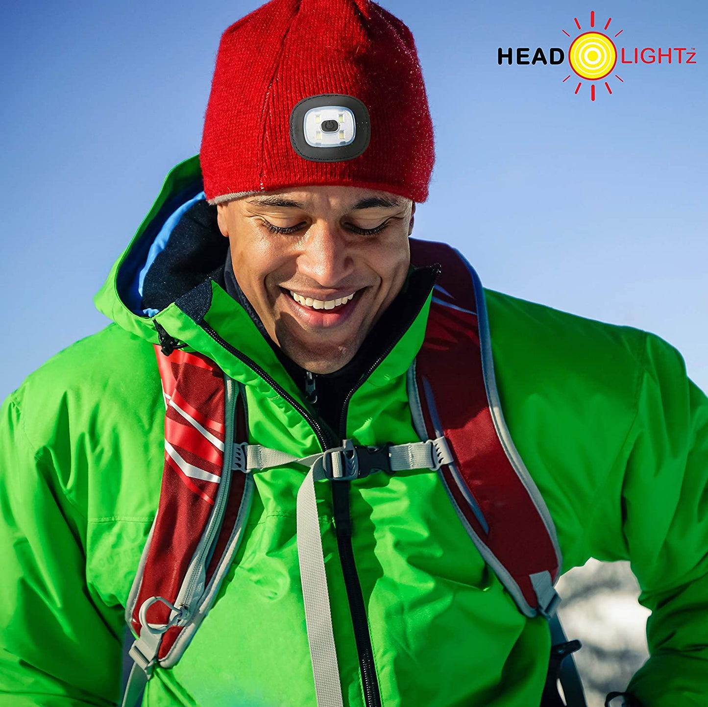 Headlightz® Headband - Knit - Plum