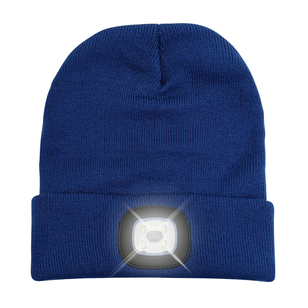 Headlightz® Beanie - Knit - Galaxy Blue