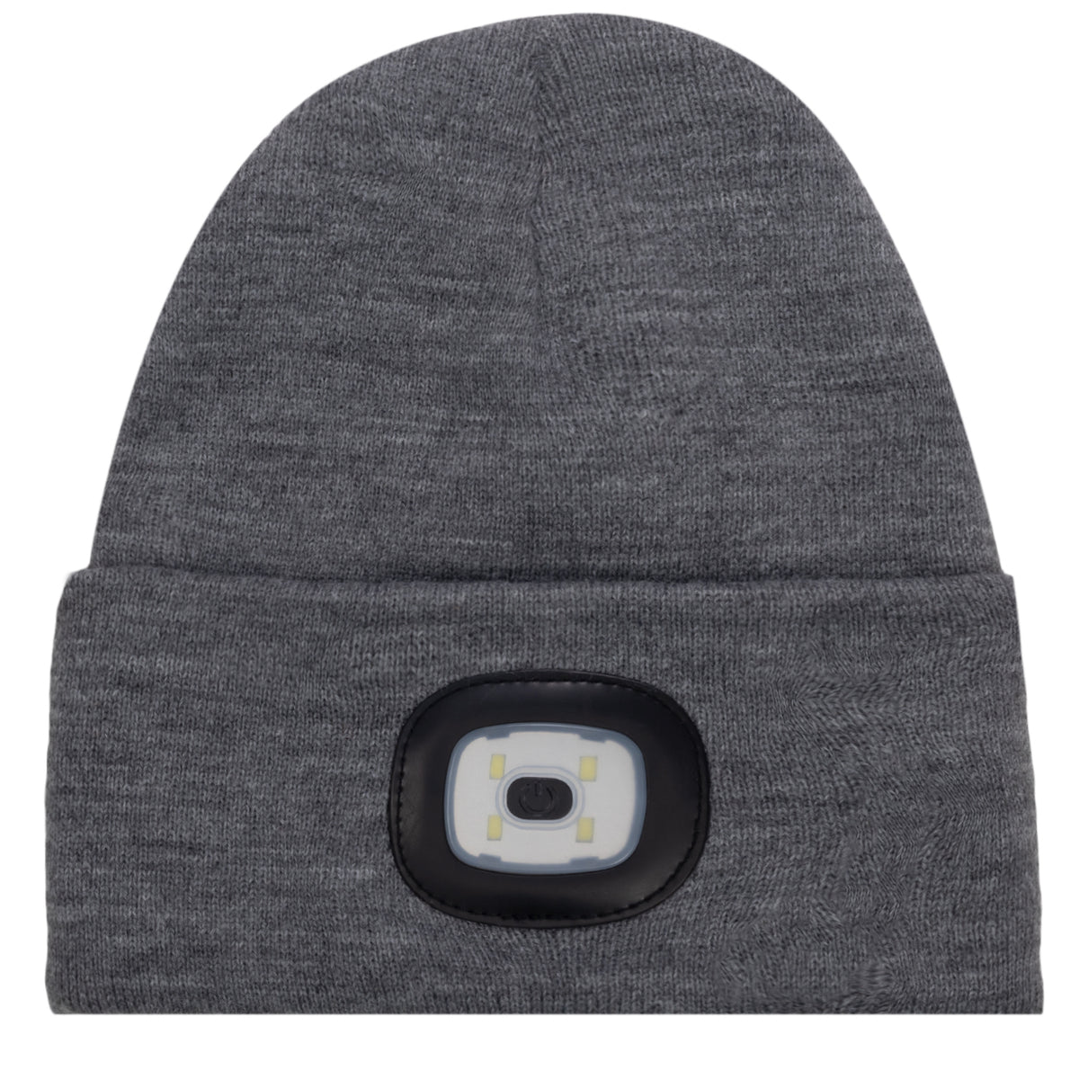 Headlightz® Beanie Knit Light Gray Roq Innovation