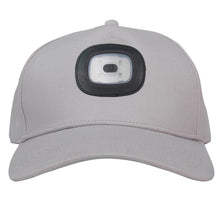 Load image into Gallery viewer, Headlightz® LED Baseball Cap - Light Gray
