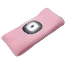 Load image into Gallery viewer, Headlightz® Headband - Knit - Light Pink
