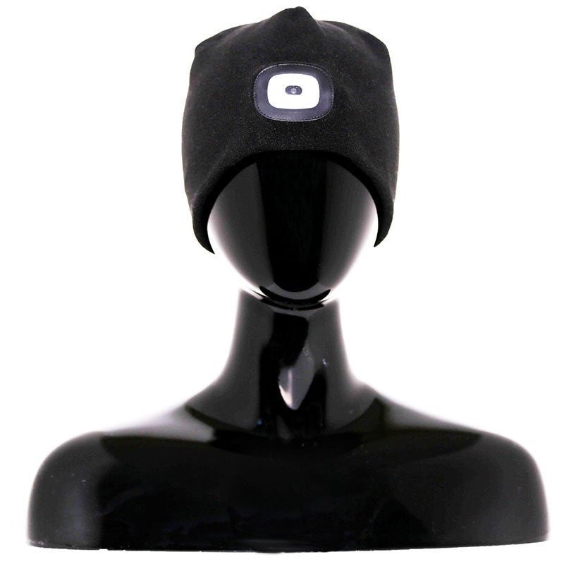 Headlightz® Beanie - Fleece - Black