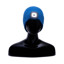 Load image into Gallery viewer, Headlightz® Beanie - Knit - Galaxy Blue
