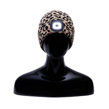 Load image into Gallery viewer, Headlightz® Beanie - Knit - Leopard
