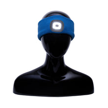 Load image into Gallery viewer, Headlightz® Headband - Knit - Galaxy Blue
