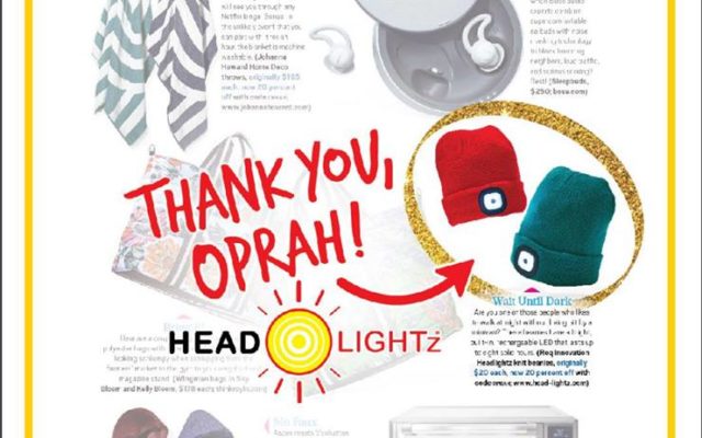 Oprah Magazine - The O List Features Headlightz