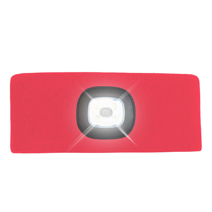 Headlightz® Headband - Knit - Coral