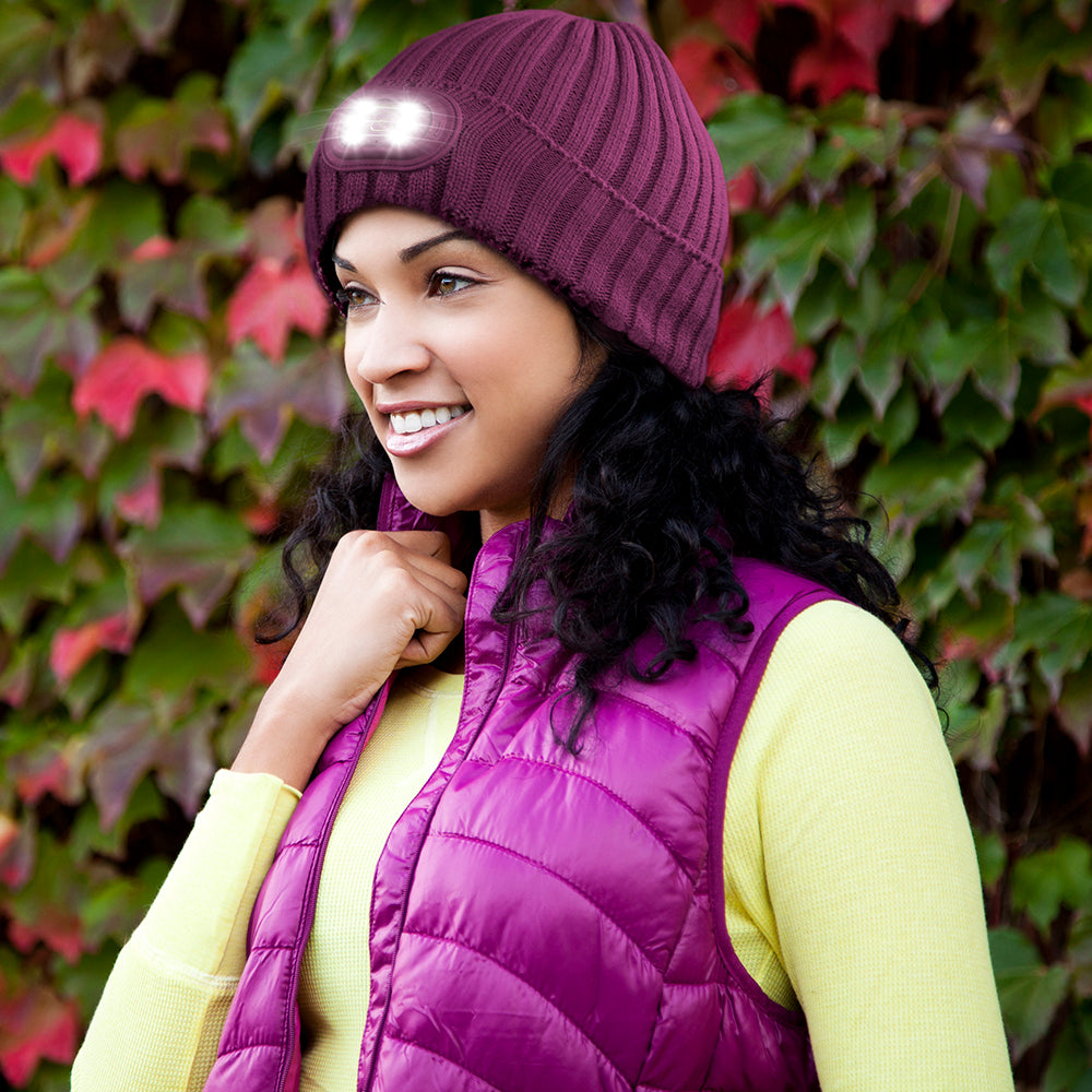 New Monochromatic Adult Beanie - Purple