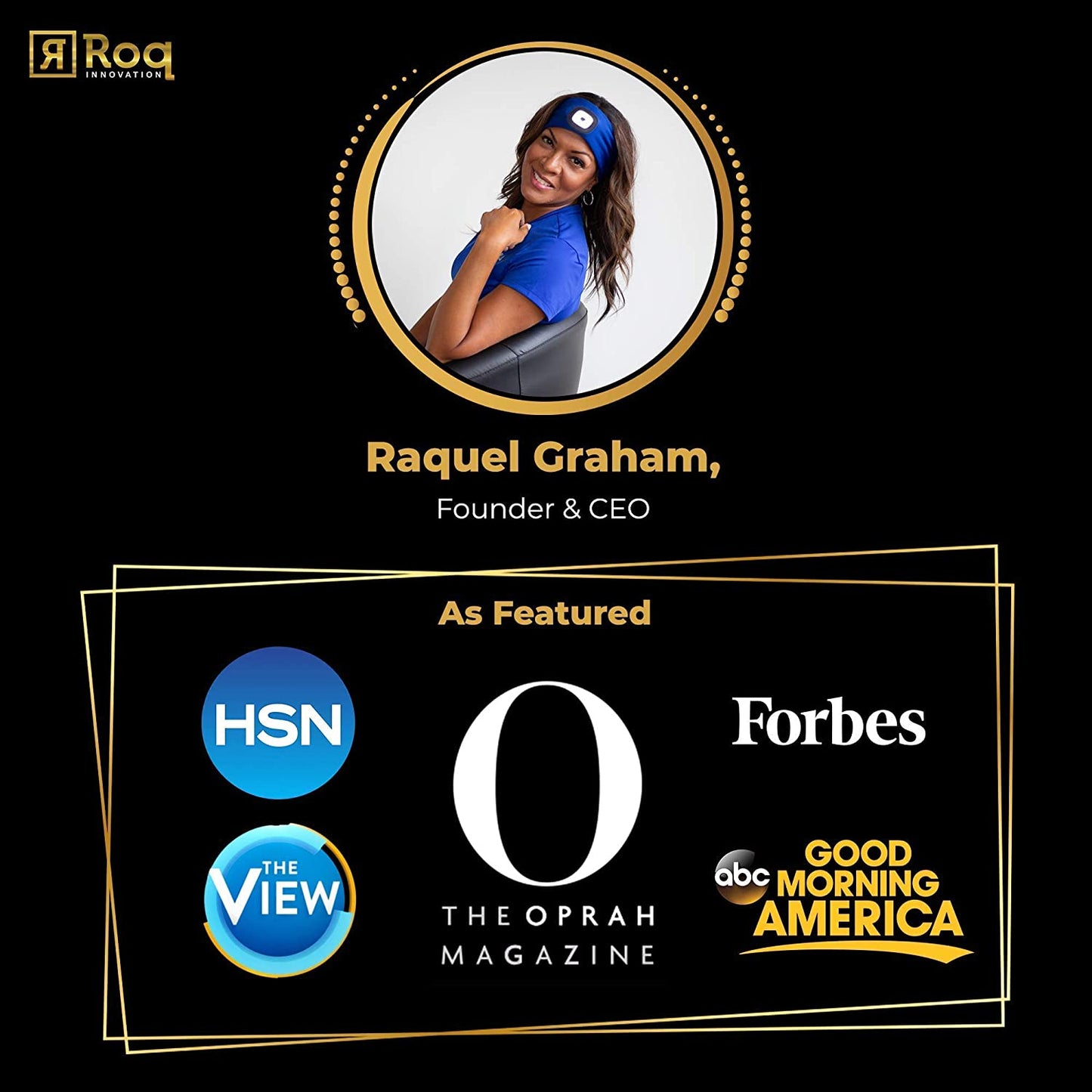 Headlightz® Headband - Knit - Plum