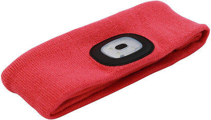 Headlightz® Headband - Knit - Coral