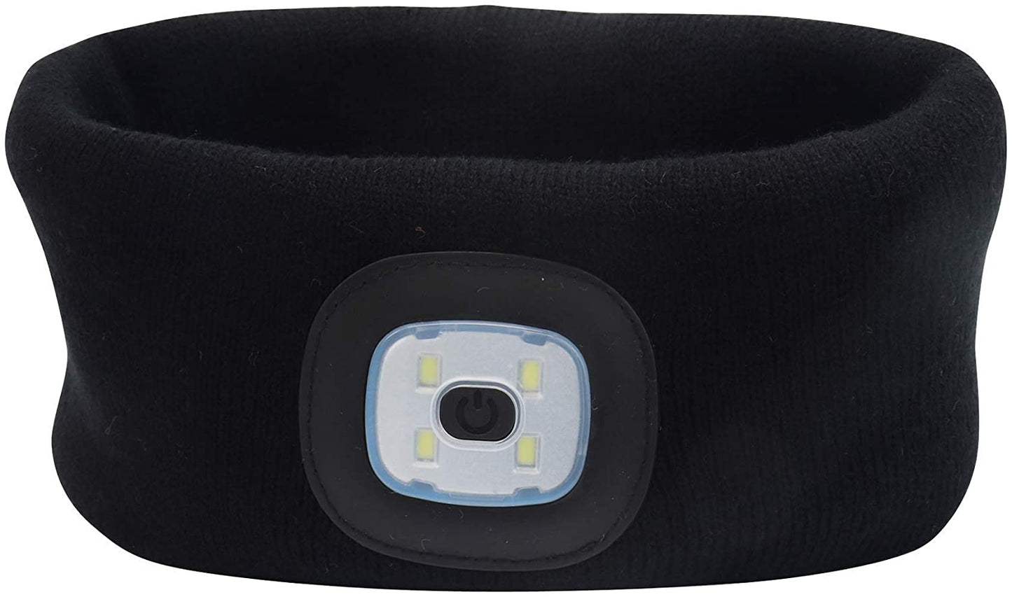 Headlightz® Headband - Knit - Black