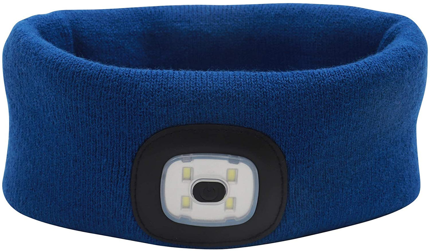 Headlightz® Headband - Knit - Galaxy Blue