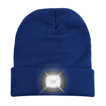 Headlightz® Beanie - Knit - Galaxy Blue