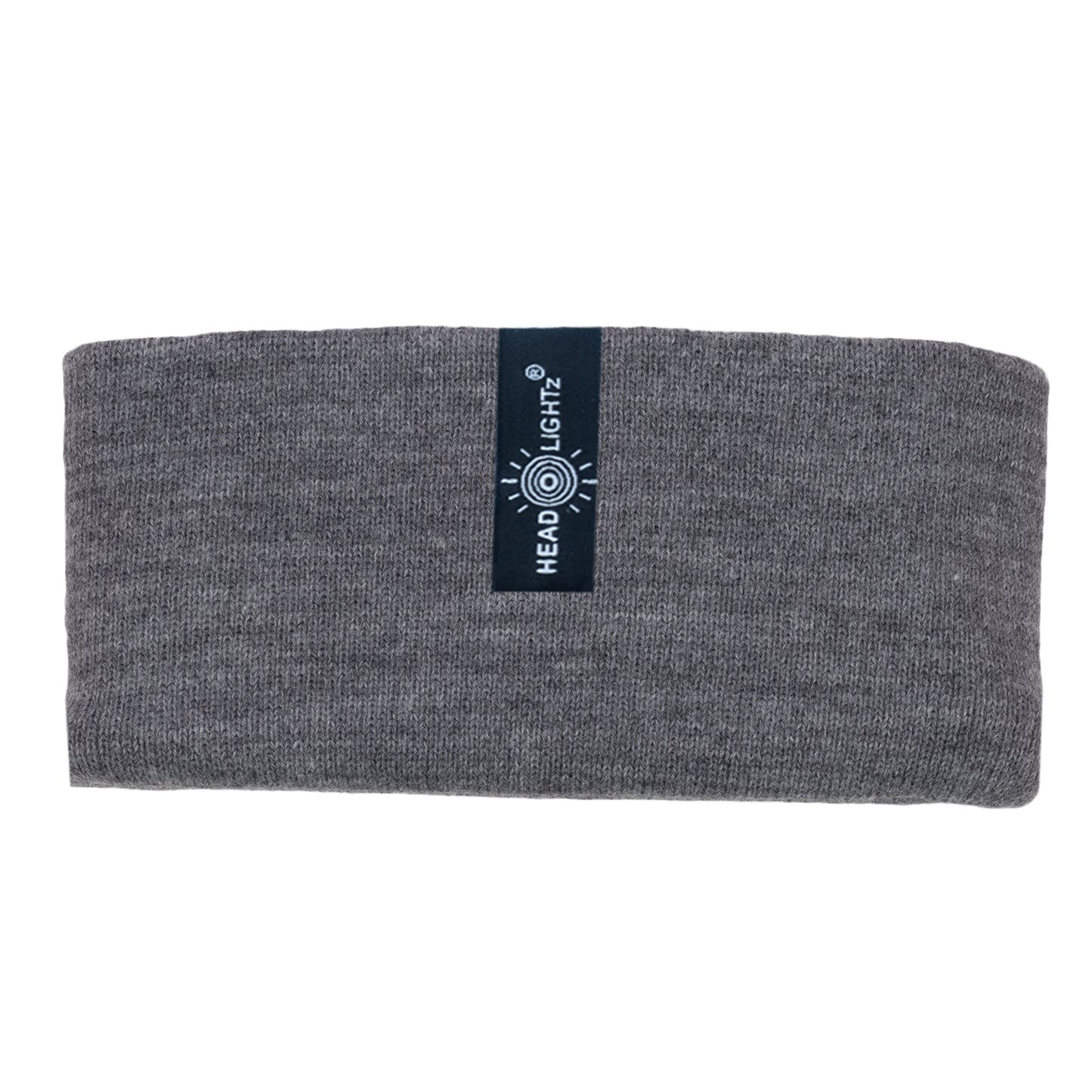 Headlightz® Headband - Knit - Light Gray