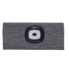 Load image into Gallery viewer, Headlightz® Headband - Knit - Light Gray
