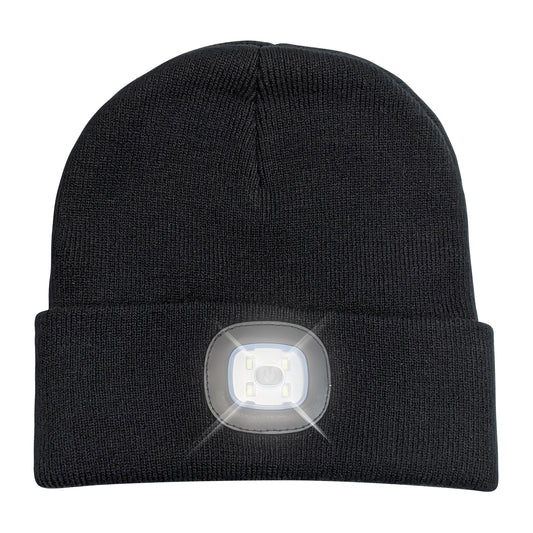 Headlightz® Beanie - Knit - Black