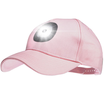 Headlightz® LED Baseball Cap - Light Pink