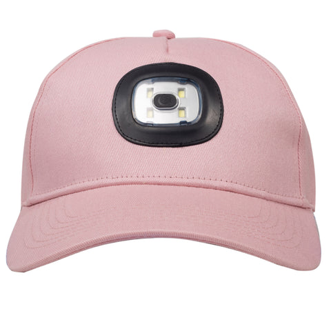 Headlightz® LED Baseball Cap - Light Pink