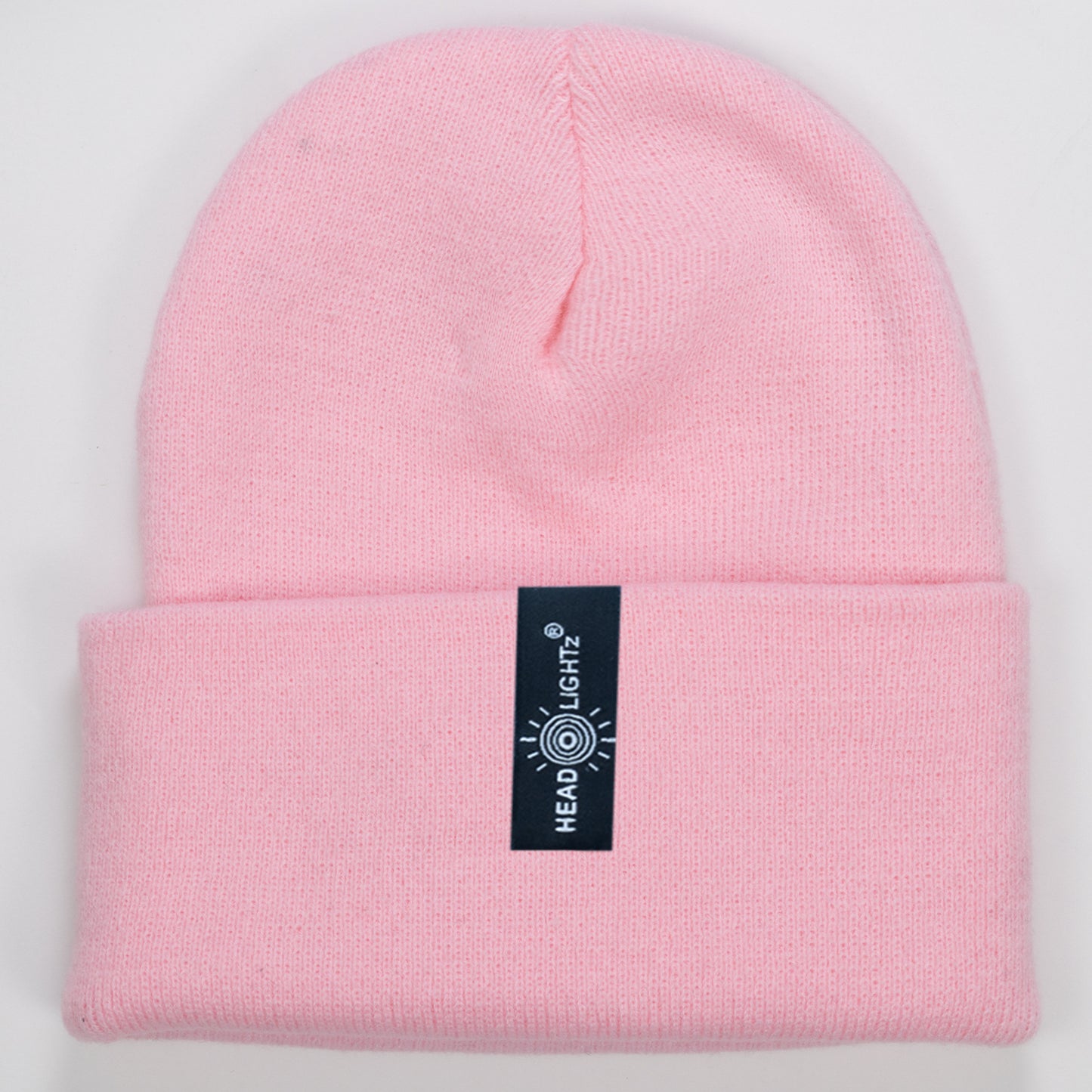 Headlightz® Beanie - Knit - Light Pink