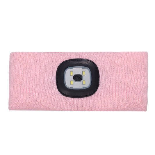 Headlightz® Headband - Knit - Light Pink