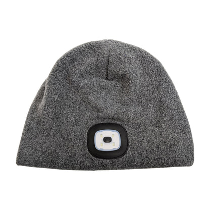 Headlightz® Beanie - Fleece - Grey