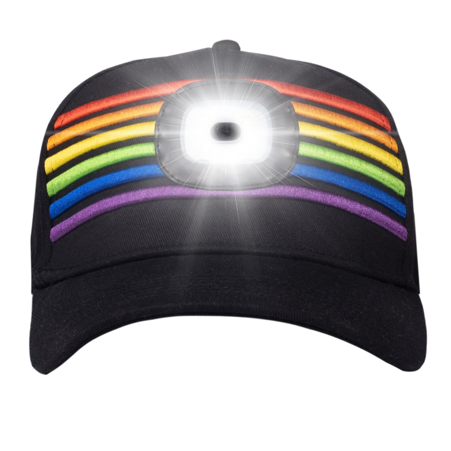 Headlightz® LED Baseball Cap - RAINBOW