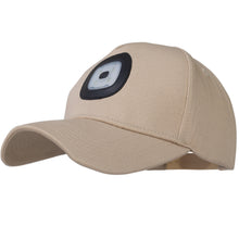 Load image into Gallery viewer, Headlightz® LED Baseball Cap - Khaki
