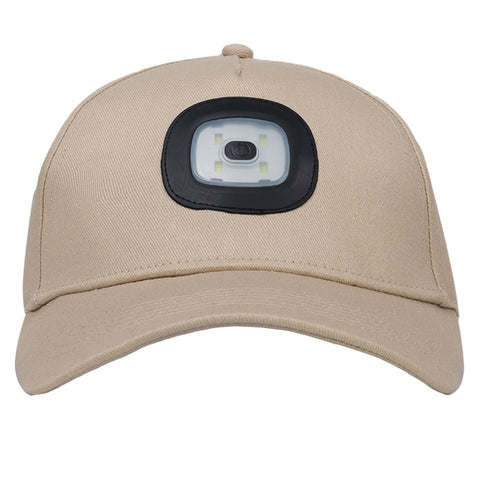 Headlightz® LED Baseball Cap - Khaki