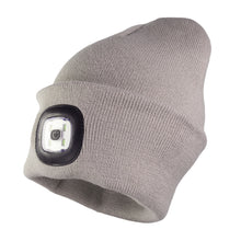Load image into Gallery viewer, Headlightz® Beanie - Knit - Oatmeal
