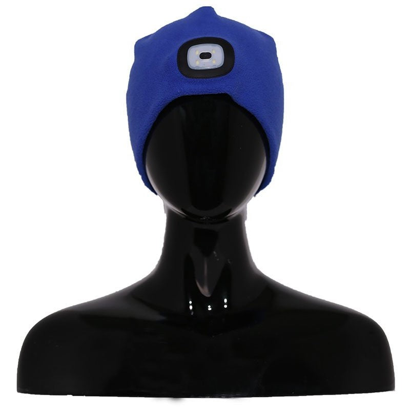 Headlightz® Beanie - Fleece - Royal Blue